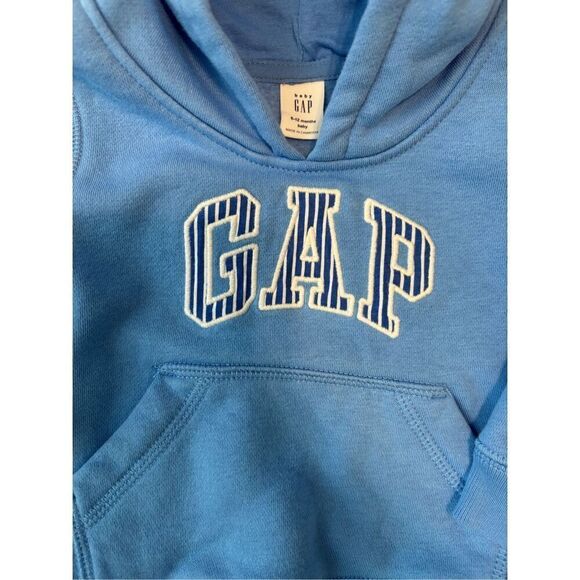 ❤️GAP Baby Logo Hoodie 6-12M - Picture 2 of 4